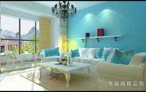 濟南水映麗山裝修設計案例 140㎡現代簡約裝修效果圖